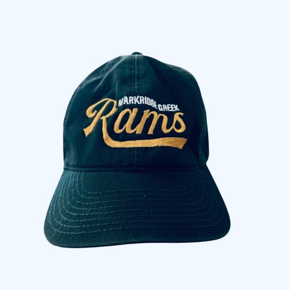 Movie and TV Clothes OS SCREEN-USED CUSTOM MADE green rams champion baseball cap